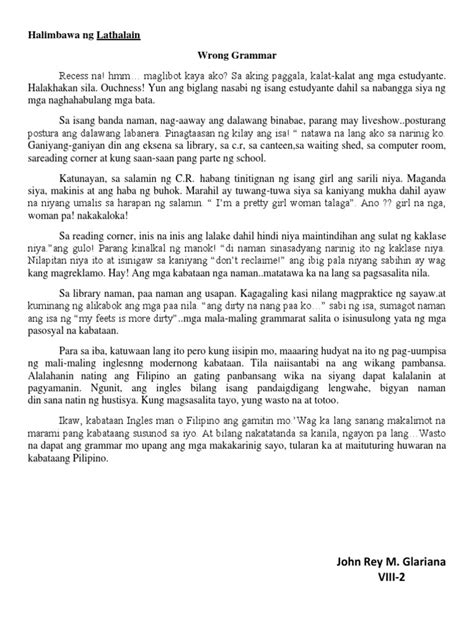 news writing filipino winning piece|Tales of a back.